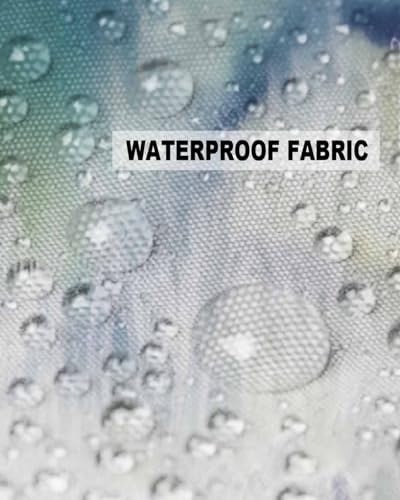 Waterproof Pillow Protector 2 Pack - 12x20 Inch Zipper Encasement