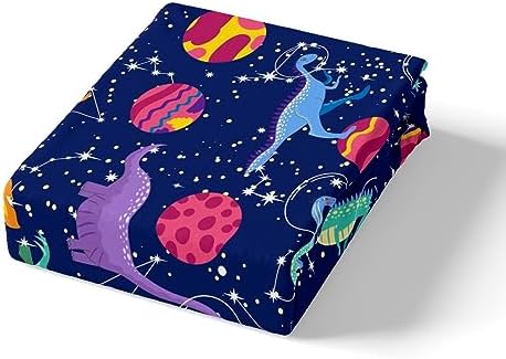 Kids Cute Dino Sheet Set with 2 Pillowcases