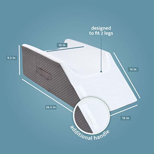 Kolbs Double Leg Elevation Pillow for Post Surgery Recovery