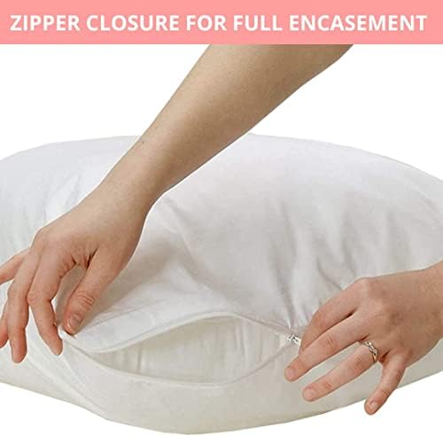 Comfort Beddings 4 Pack Pillow Protectors 20x26 Waterproof
