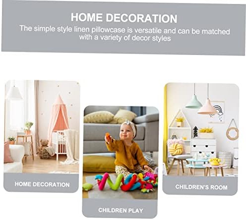 DECHOUS 2pcs Lightweight Waterproof Throw Pillow Covers for Sofa and Garden