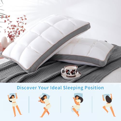 YOUR MOON Soft Pillow Queen - 100 Cotton Shell