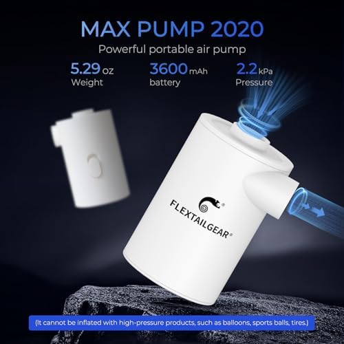 FLEXTAILGEAR MAX Pump 2020 Rechargeable Air Pump