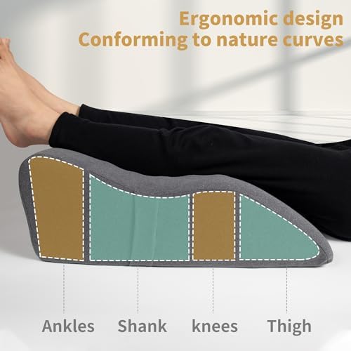 itcozy Leg Elevation Pillow with Memory Foam