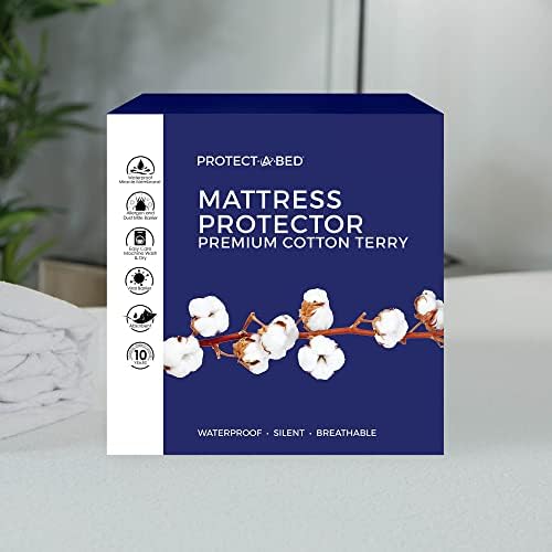 Protect-A-Bed Premium Waterproof California King Mattress Protector