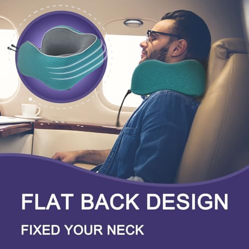 napfun Travel Neck Pillow with Memory Foam Support 1