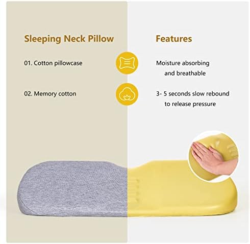 Cozyhealth Cervical Neck Pillow with Memory Foam Support