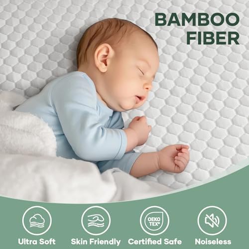 OhGeni Waterproof Mattress Protector Crib Size