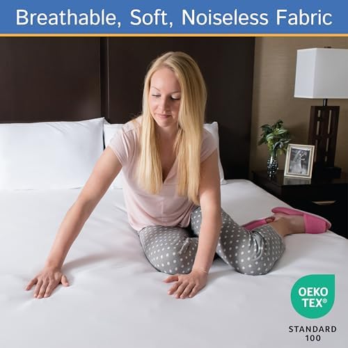 Four Seasons Essentials FullDouble Mattress Encasement 8-11 Inch Waterproof Zippered Protector