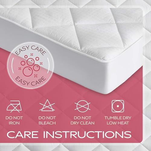 Maxi Twin Mattress Pad - Silky Smooth Cotton Sateen Protector