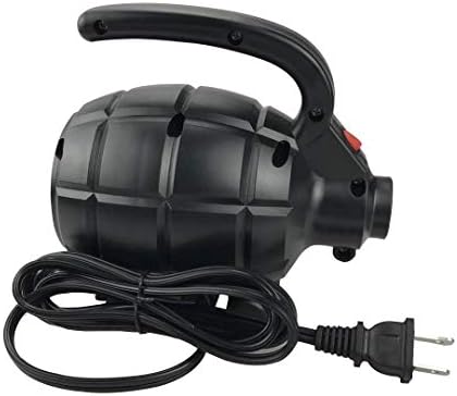 BOMPOW Electric Air Pump for Inflatables 600W Black 4 Nozzles