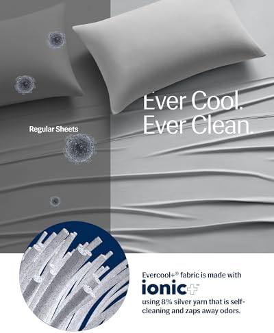REST Evercool Cooling Pillow Cases - 2 Pack 19x35 Inches