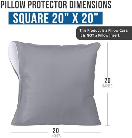Utopia Bedding Waterproof Pillow Covers 2 Pack