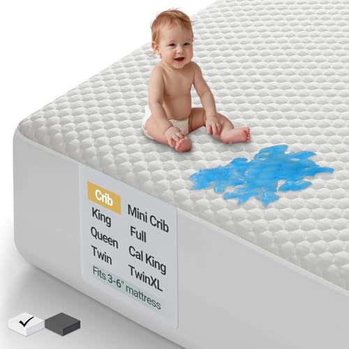 OhGeni Waterproof Mattress Protector Crib Size