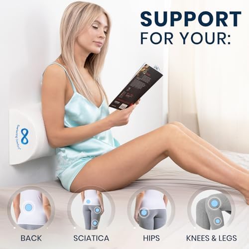 Everlasting Comfort Knee Pillow for Back Sleepers