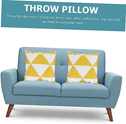 Garneck Geometric Pillowcase for Car No Insert Decorative Design