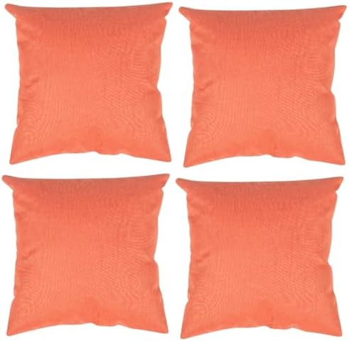 MAGICLULU 4pcs Linen Pillow Covers for Home and Outdoor Use