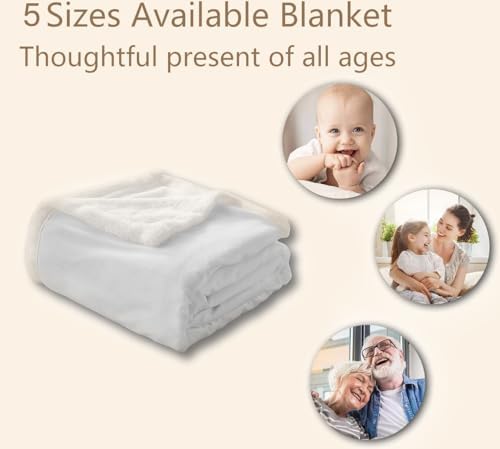Feelyou Sherpa Fleece Throw Blanket for Ice Hockey Fans
