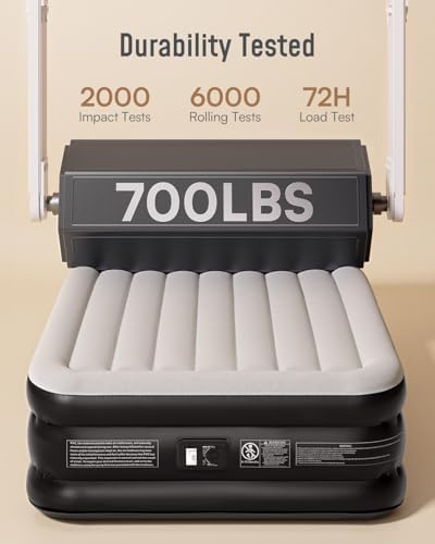Airefina Full Air Mattress with Built In Pump