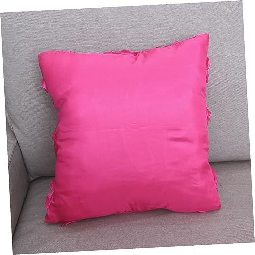 MERRYHAPY 3D Rose Throw Pillow Cover Decor