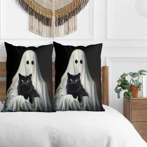 Gothic Halloween Pillow Covers Set of 2