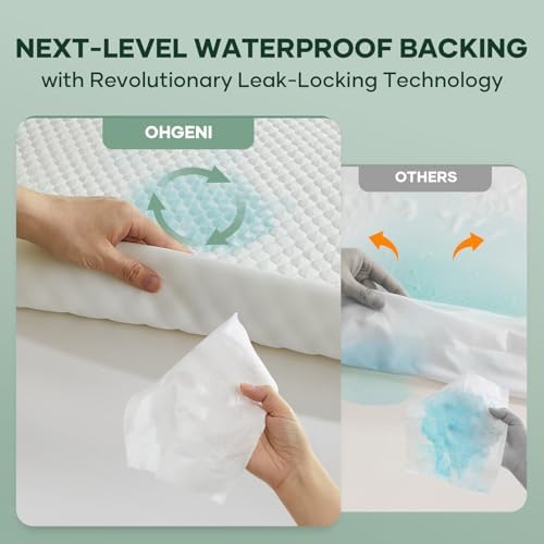 OhGeni Waterproof Mattress Protector Crib Size