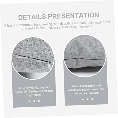 DECHOUS 2pcs Lightweight Waterproof Throw Pillow Covers for Sofa and Garden