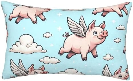 Augenstern Flying Pigs Blue Sky Pillow Protector