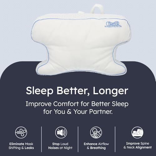 Contour CPAPMax 2-in-1 Cooling Plush Pillow 1