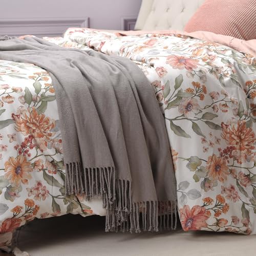 CUDDLE DREAMS Silk Throw Blanket - Gray 1