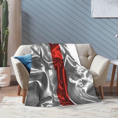 Silk Style Nurses Thin Red Line Throw Blanket 40x30