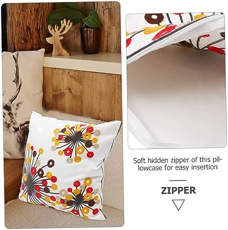 SEWOART 2pcs Bohemian Ethnic Style Square Pillow Covers for Home Bed 1