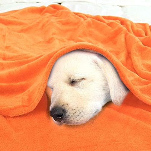 Uxcell Flannel Fleece Blanket - Queen Size Soft and Lightweight