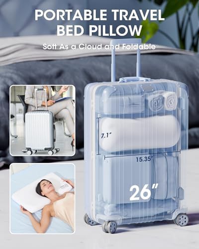Cooloo8 Memory Foam Pillow Set of 2 for Neck Pain Relief