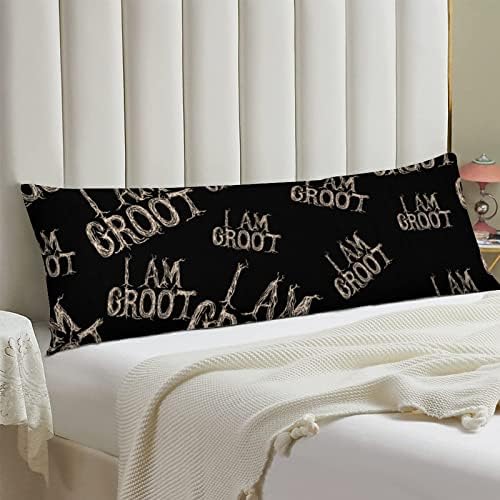 Zenladen I Am Groot Body Pillow Cover 20x54 with Zipper