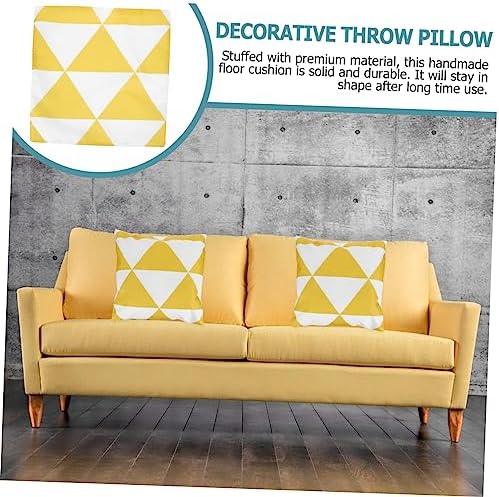Garneck Geometric Pillowcase for Car No Insert Decorative Design