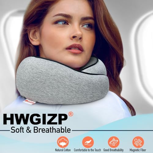 HWGIZP Travel Pillow with 360 Support
