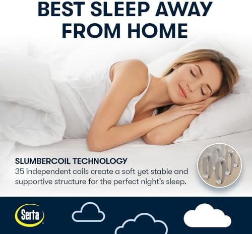 Serta Raised Air Mattress with Never Flat Pump