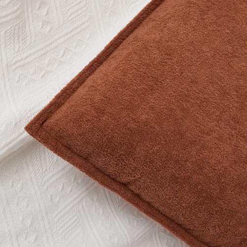 Kevin Textile Waterproof Boucle Pillow Covers 12x20 Inch Pack of 2