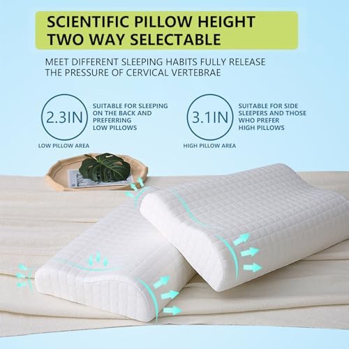 Ergonomic Cervical Pillow with Breathable Cover