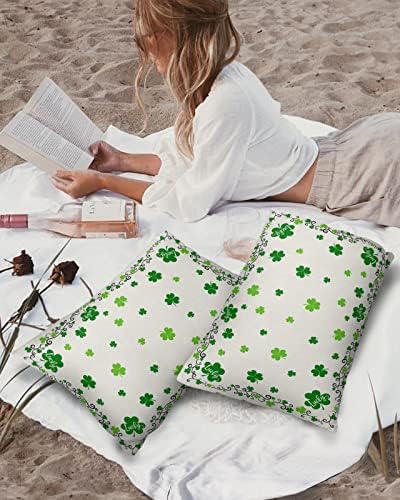 Shijh Tec St Patricks Day Waterproof Pillow Protector 2 Pack