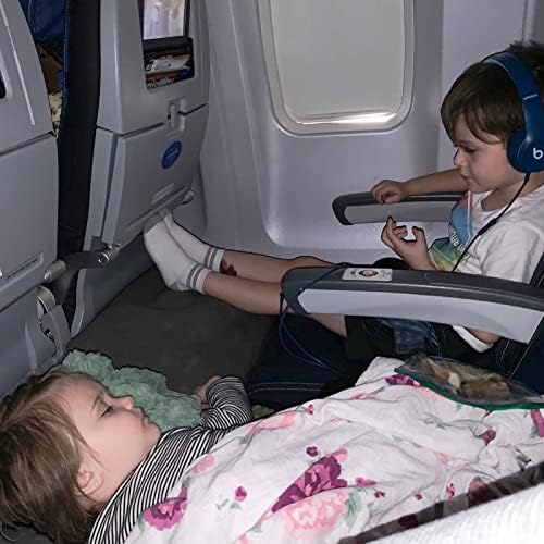 Rewondah 2-Pack Inflatable Foot Rest Pillow for Travel 1
