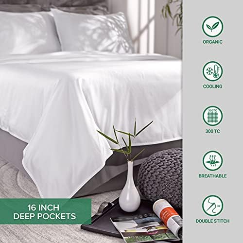 King Pillowcases by Pure Bamboo - Organic Viscose Cooling Soft Envelope Closure 2-Pack
