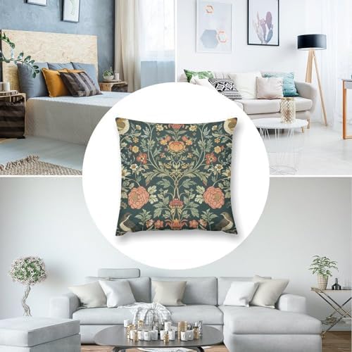 Country Bird Pillow Case Set of 2 20x20in