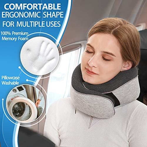 2025 New Upgrade Adjustable Memory Foam Neck Pillow