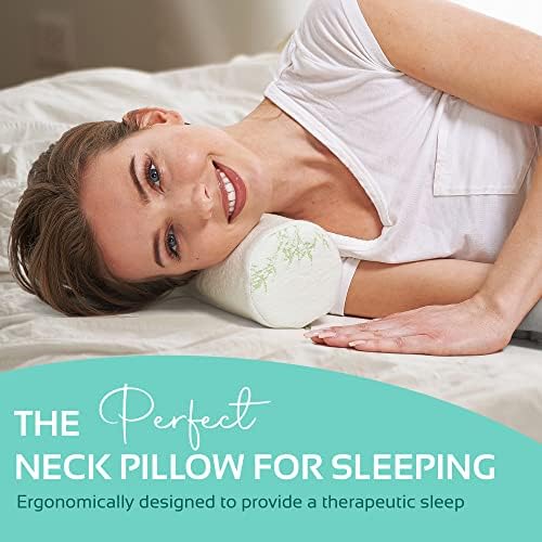 AllSett Health 2 Pack Cervical Neck Roll Pillow