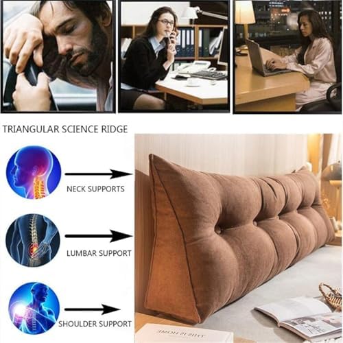 BILYANI Triangular Wedge Pillow for Back Support 1
