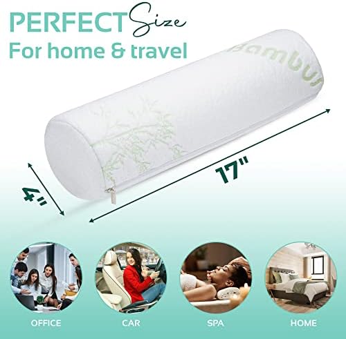 AllSett Health 2 Pack Cervical Neck Roll Pillow