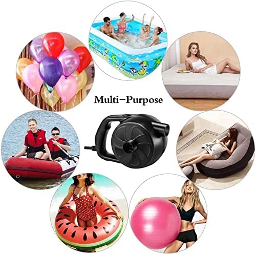 KERUITA 300W Electric Air Pump with 5 Nozzles