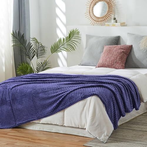 SimpleOpulence Very Peri Throw Blanket 50x70 Inches 1